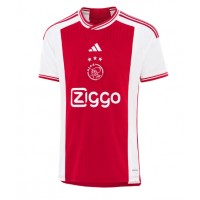 Camisa de Futebol Ajax Chuba Akpom #10 Equipamento Principal 2023-24 Manga Curta